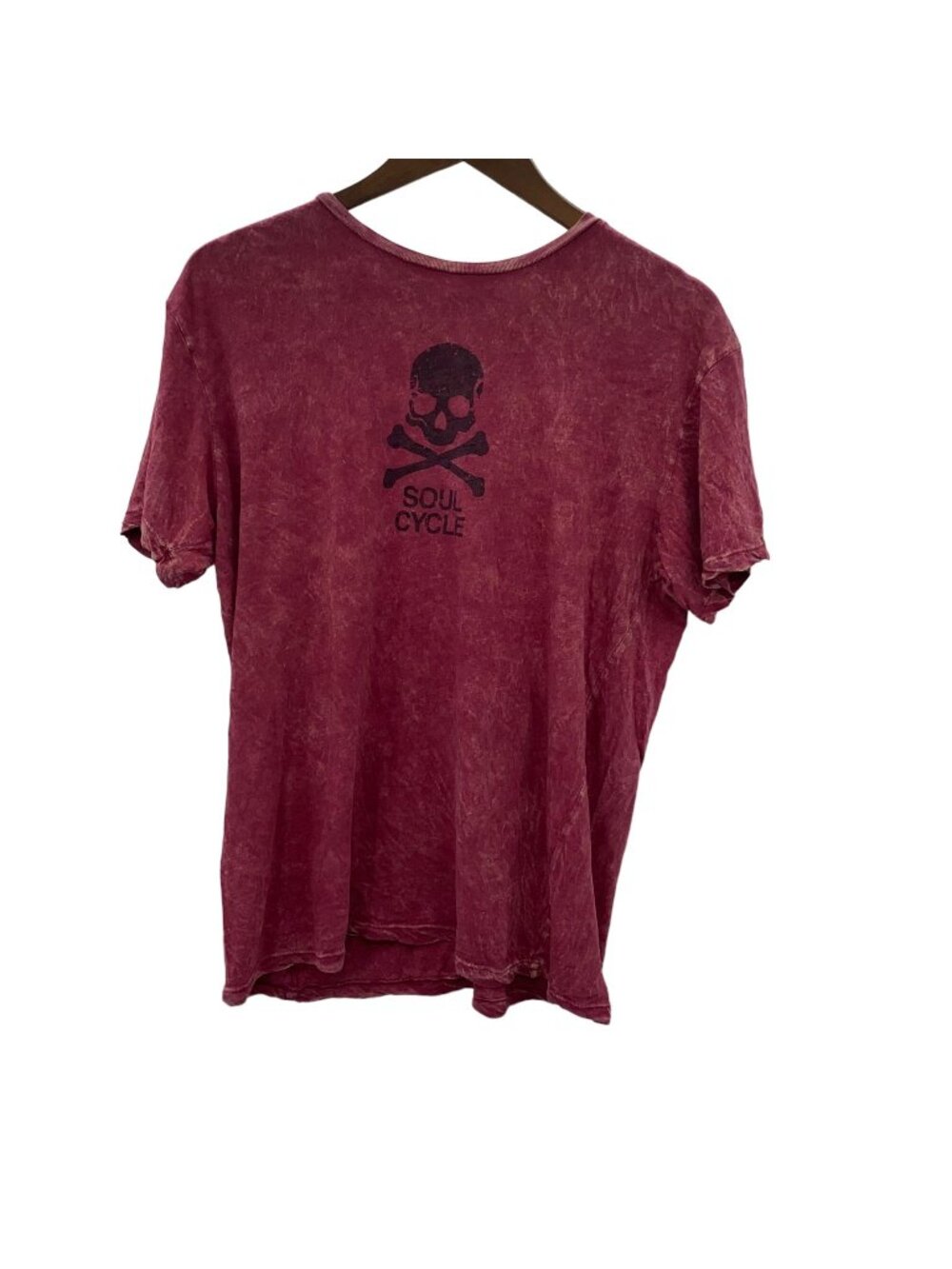 Soul Cycle tshirt Marled Red Medium